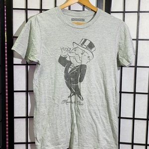 Monopoly Mustache Club T-shirt Size S